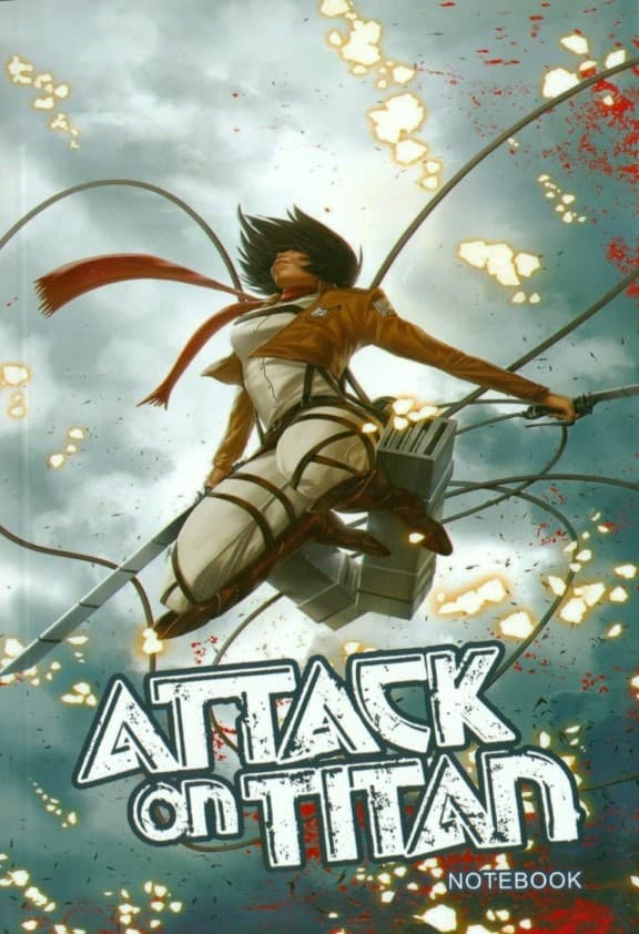 دفتر خط دار حمله به تایتان (ATTACK ON TITAN)،(کد 528)