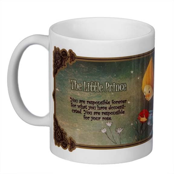 ماگ گل سرخ و شازده کوچولو کد 124