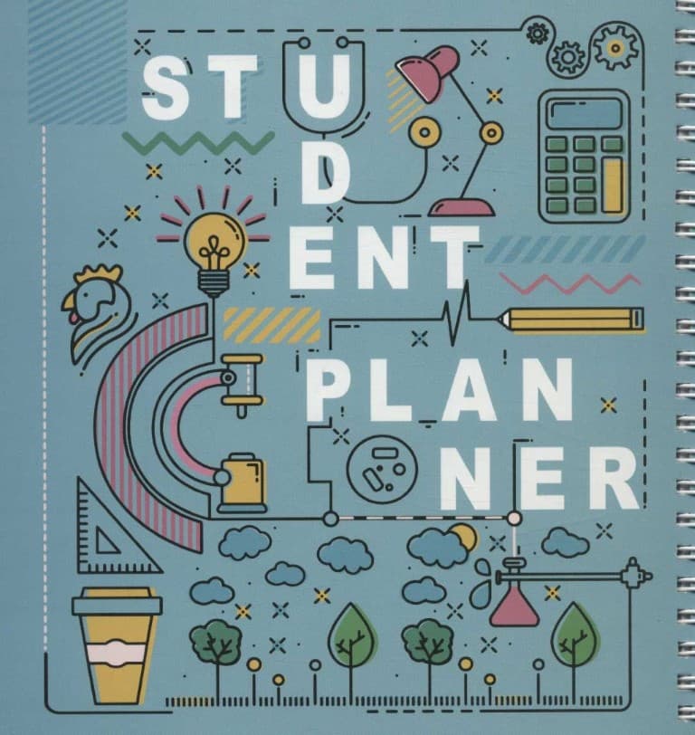 دفتر برنامه ریزی (پلنر دانش آموزی سبزآبی،کد542)،(سیمی)