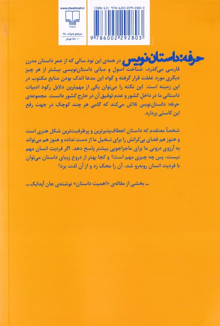 حرفه (داستان‌نویس 1)