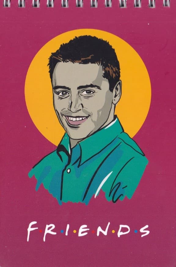 دفتر یادداشت خط دار دوستان (FRIENDS،کد 259)،(سیمی)