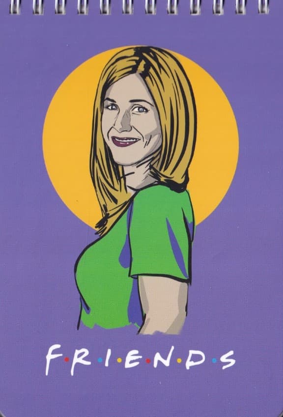 دفتر یادداشت خط دار دوستان (FRIENDS،کد 273)،(سیمی)