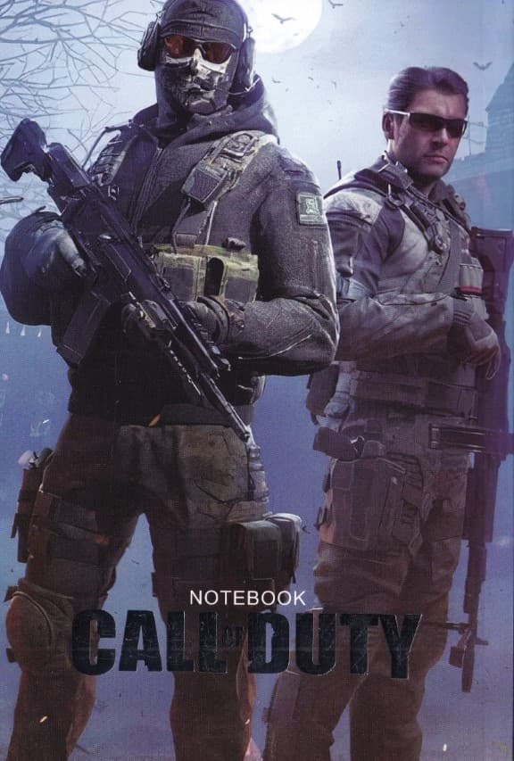 دفتر یادداشت کد 228 Call of duty