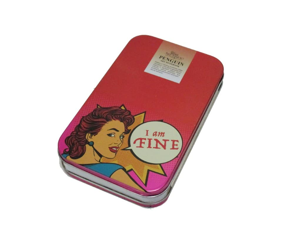 دفتر یادداشت ترکیبی پنگوئن:خط دار،بی خط،نقطه ای (کد358)،(فلزی)