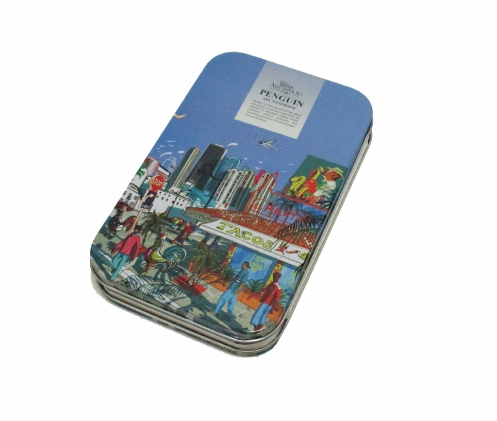 دفترچه یادداشت جلد فلزی پنگوئن (کد 341) پالتویی