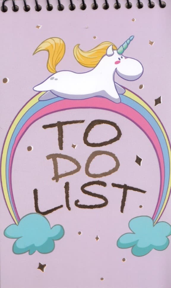 دفتر یادداشت خط دار لیست کارهای من (TO DO LIST،کد500)،(سیمی)
