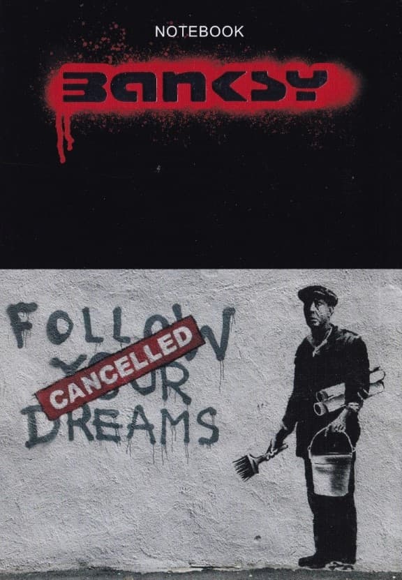 دفتر یادداشت Banksy کد 495