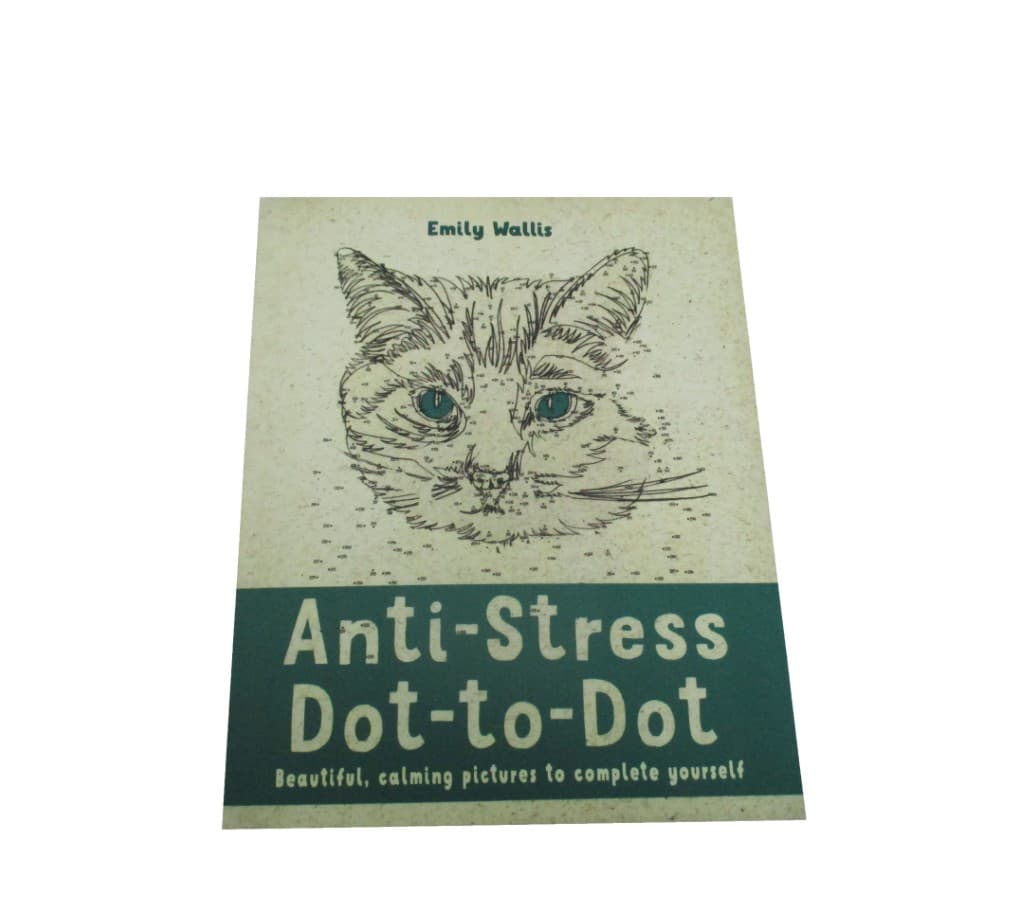 دفتر نقاشی ماندالا (ضد استرس،نقطه به نقطه:ANTI-STRESS DOT-TO-DOT)،(کد 330،انگلیسی)،(تک زبانه)