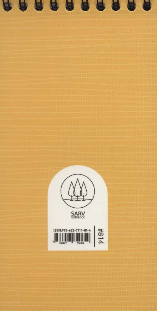 دفتر یادداشت خط دار لیست کارهای من (TO DO LIST،کد814)،(سیمی)