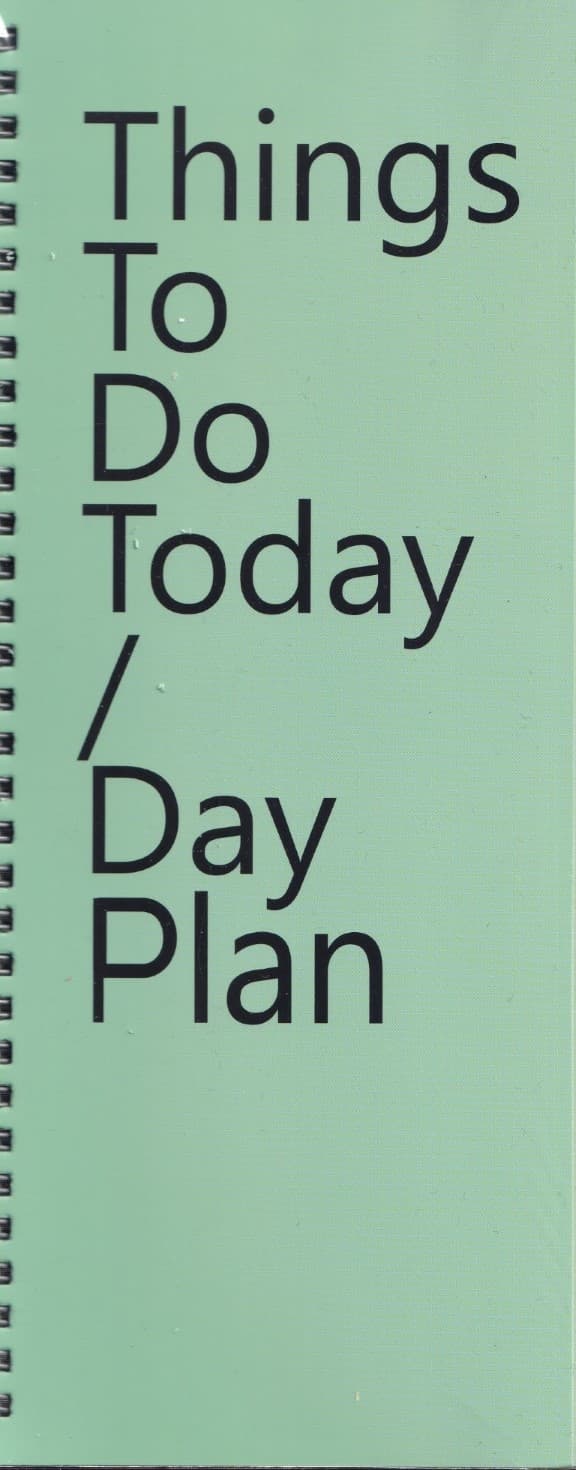 لیست انجام کارها Day plan