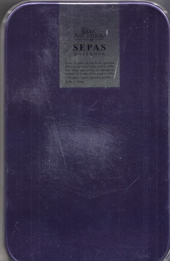 دفترچه یادداشت جلد فلزی پنگوئن (کد 761) پالتویی