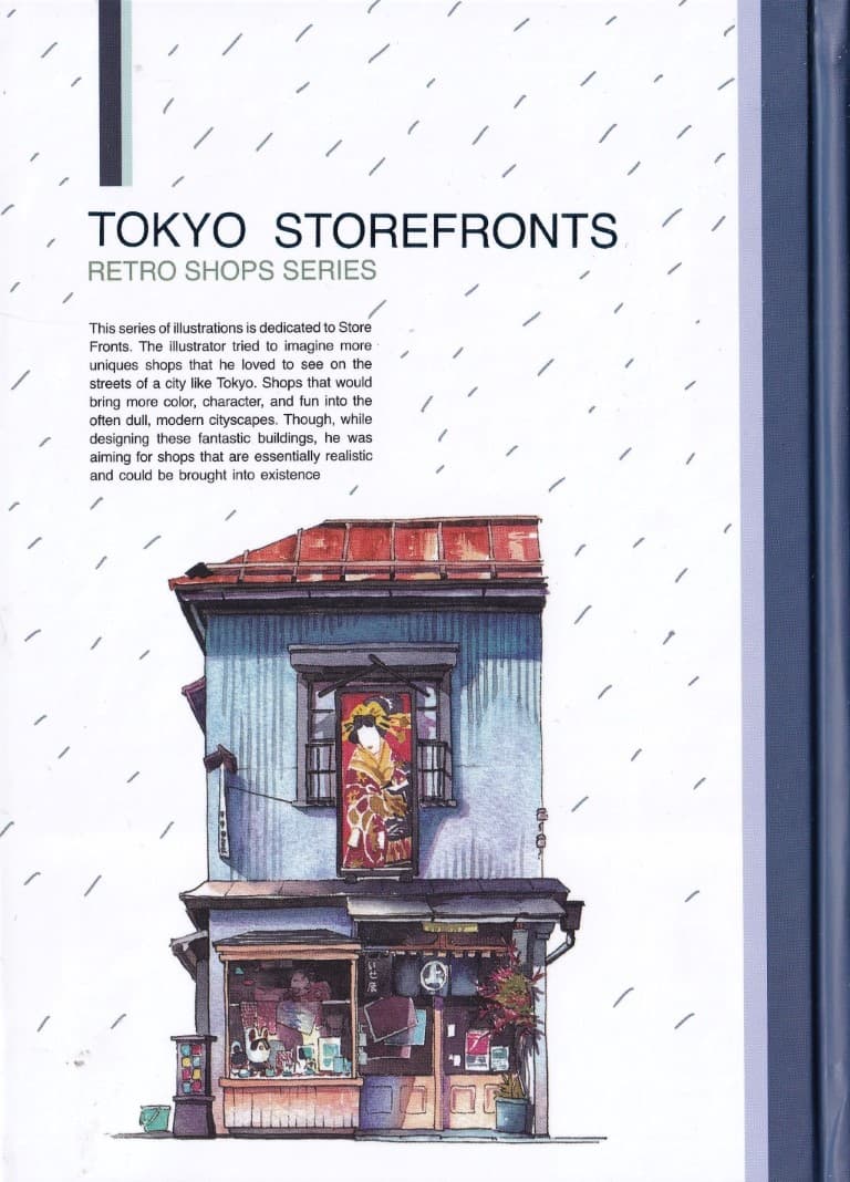 دفتر یادداشت مدل tokyo storefronts کد 119