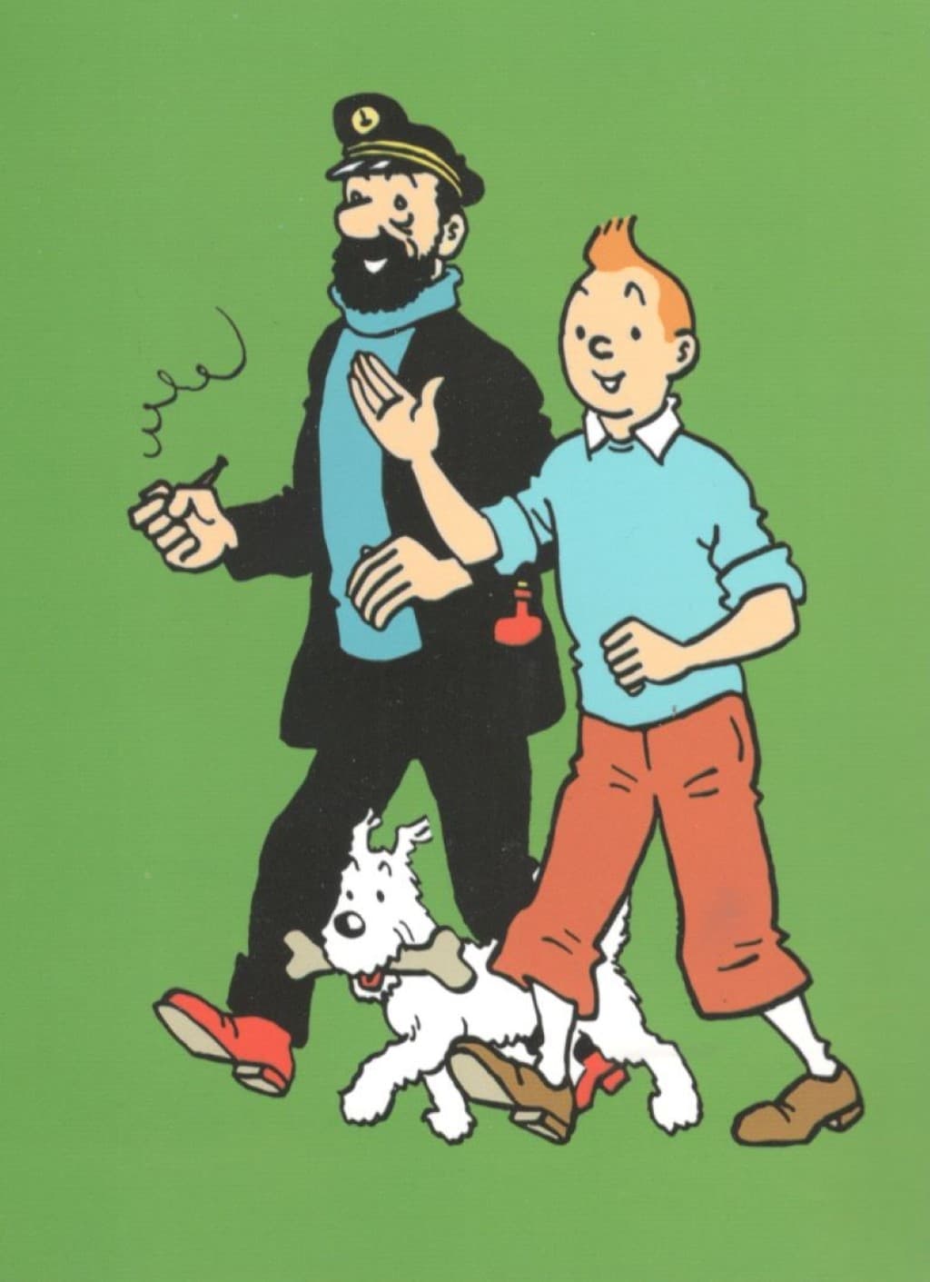 دفتر تن تن جیبی سبز