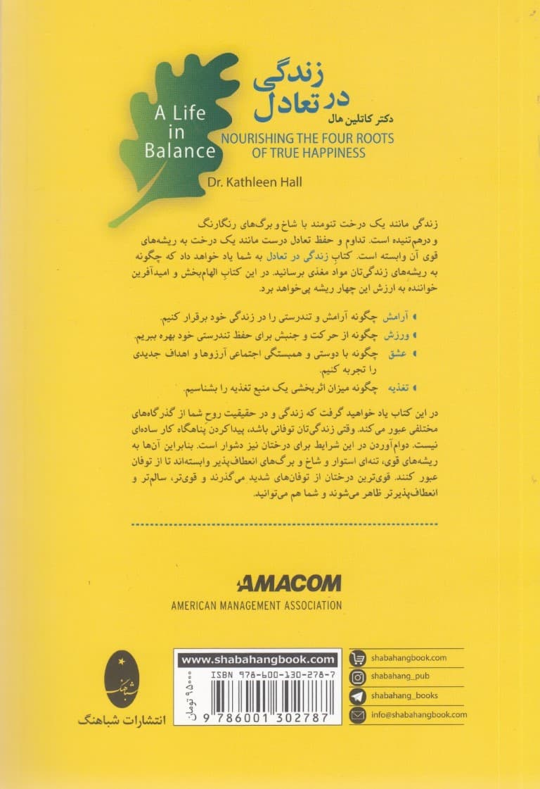 زندگی در تعادل (4 ریشه شادکامی)