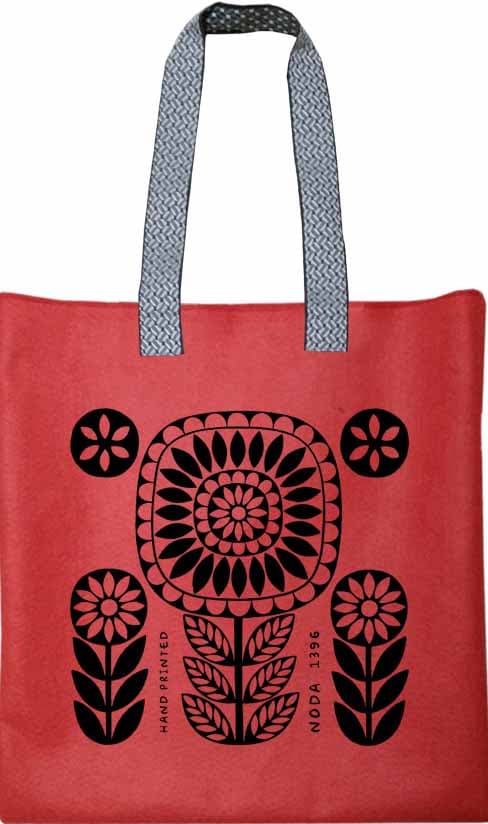 کیف پارچه ای بزرگ پنبه ای (کد 203)