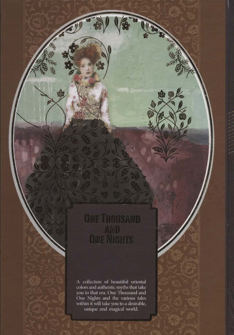 دفتر بی خط  (ONE THOUSAND AND ONE NIGHTS)،(کد 5959)،(لب طلایی)