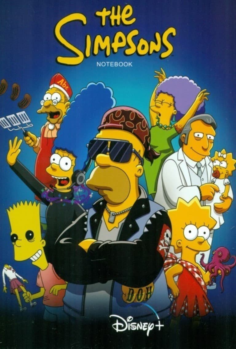 دفتر یادداشت Simpsons (کد 123)