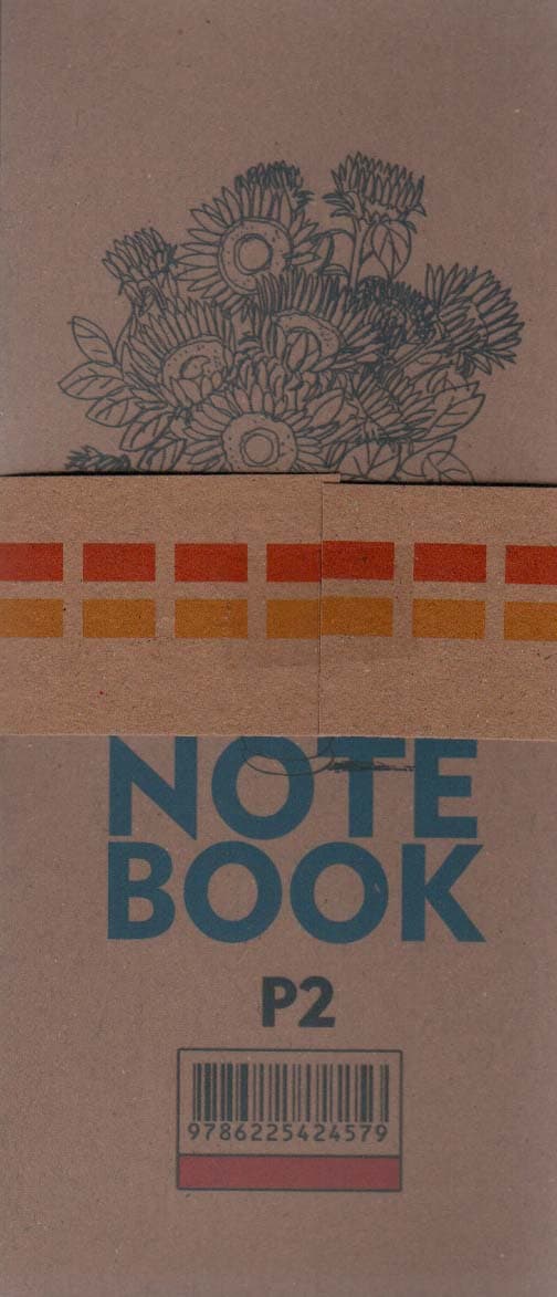 دفتر یادداشت بی خط (کد P1)،(سیمی)