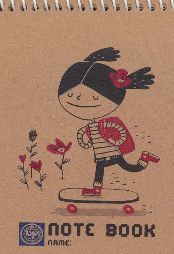 دفتر طراحی A5 (کد 407)،(سیمی)