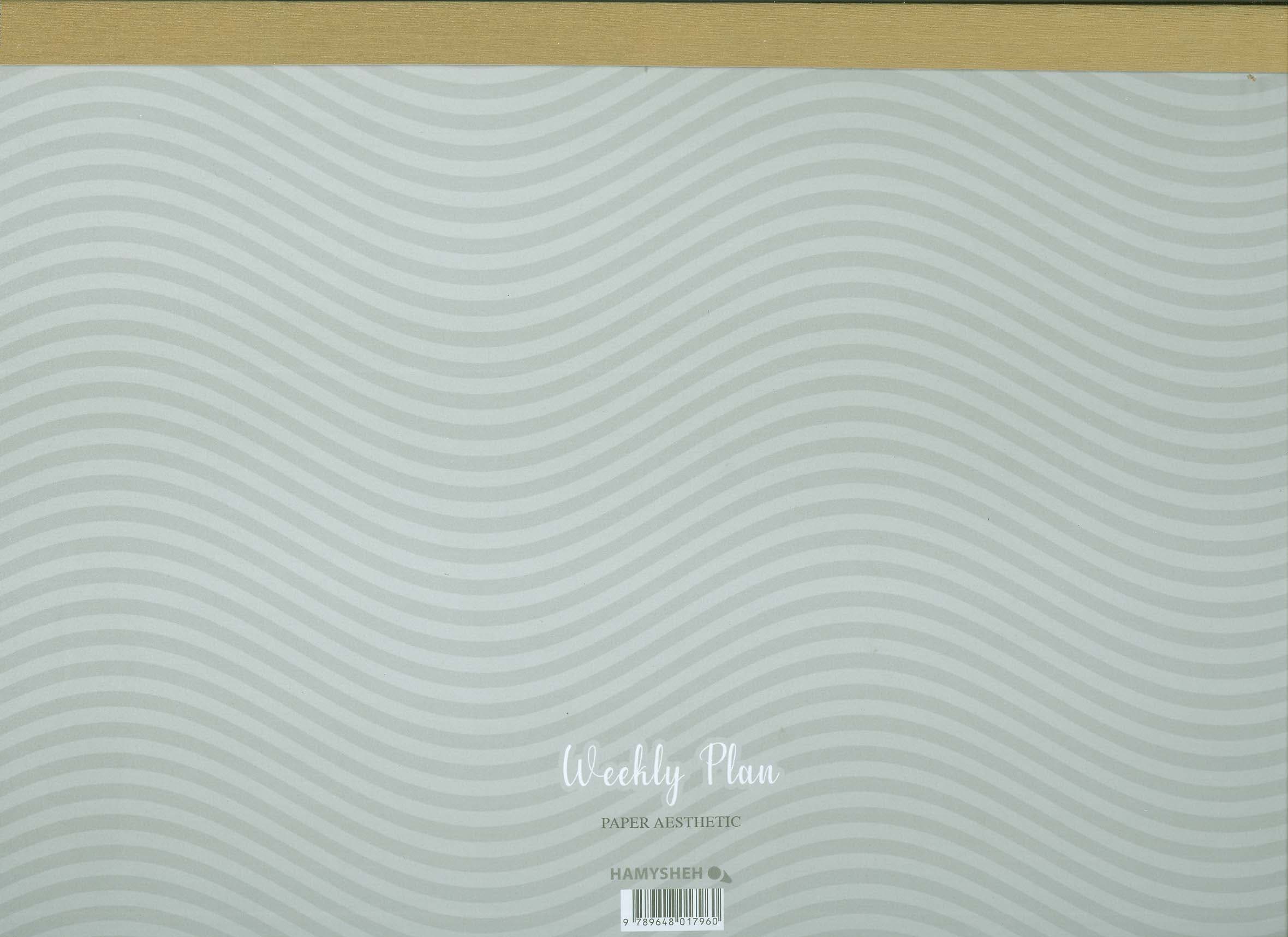 دفتر یادداشت برنامه ریزی پلنر هفتگی (کد 960)