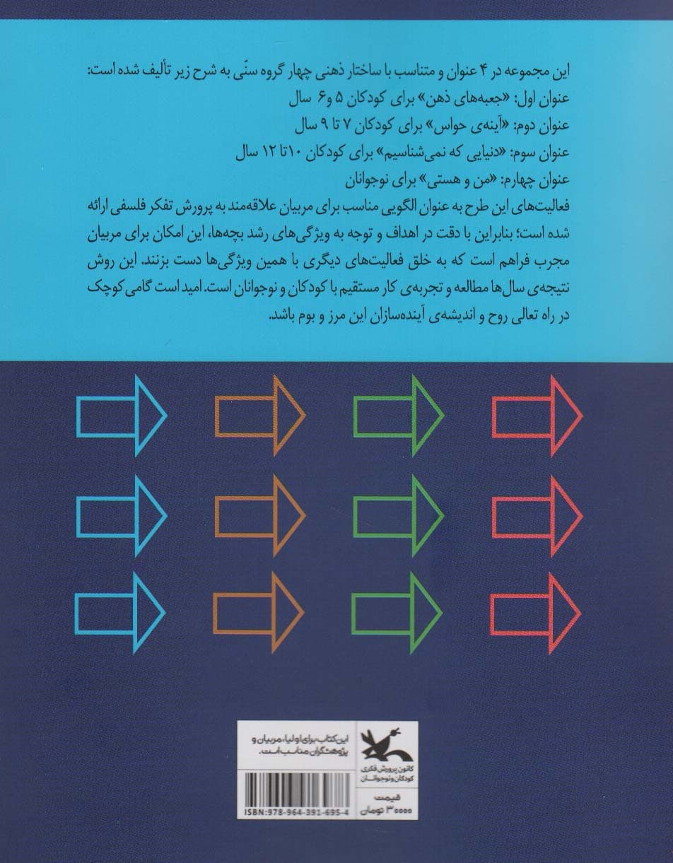 جعبه‌های ذهن (روشی برای پرورش تفکر فلسفی در کودکان و نوجوانان) جلد اول