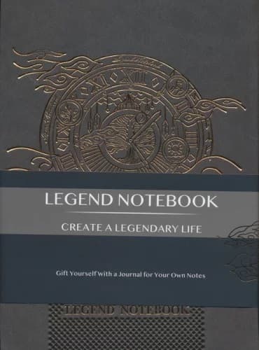 دفتر یادداشت خط‌دار LEGEND (خاکستری)