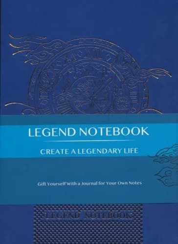دفتر یادداشت خط‌دار LEGEND (آبی)