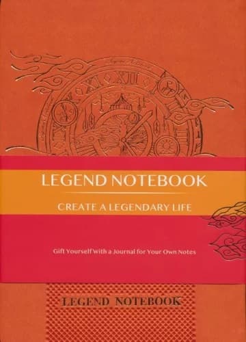 دفتر یادداشت خط‌دار LEGEND (نارنجی)
