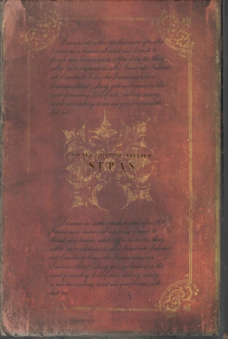 دفترچه یادداشت آبنوس پالتویی (بی‌خط) 