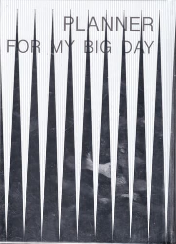 دفتر پلنر ماهانه (PLANNER FOR MY BIG DAY،کد 643)