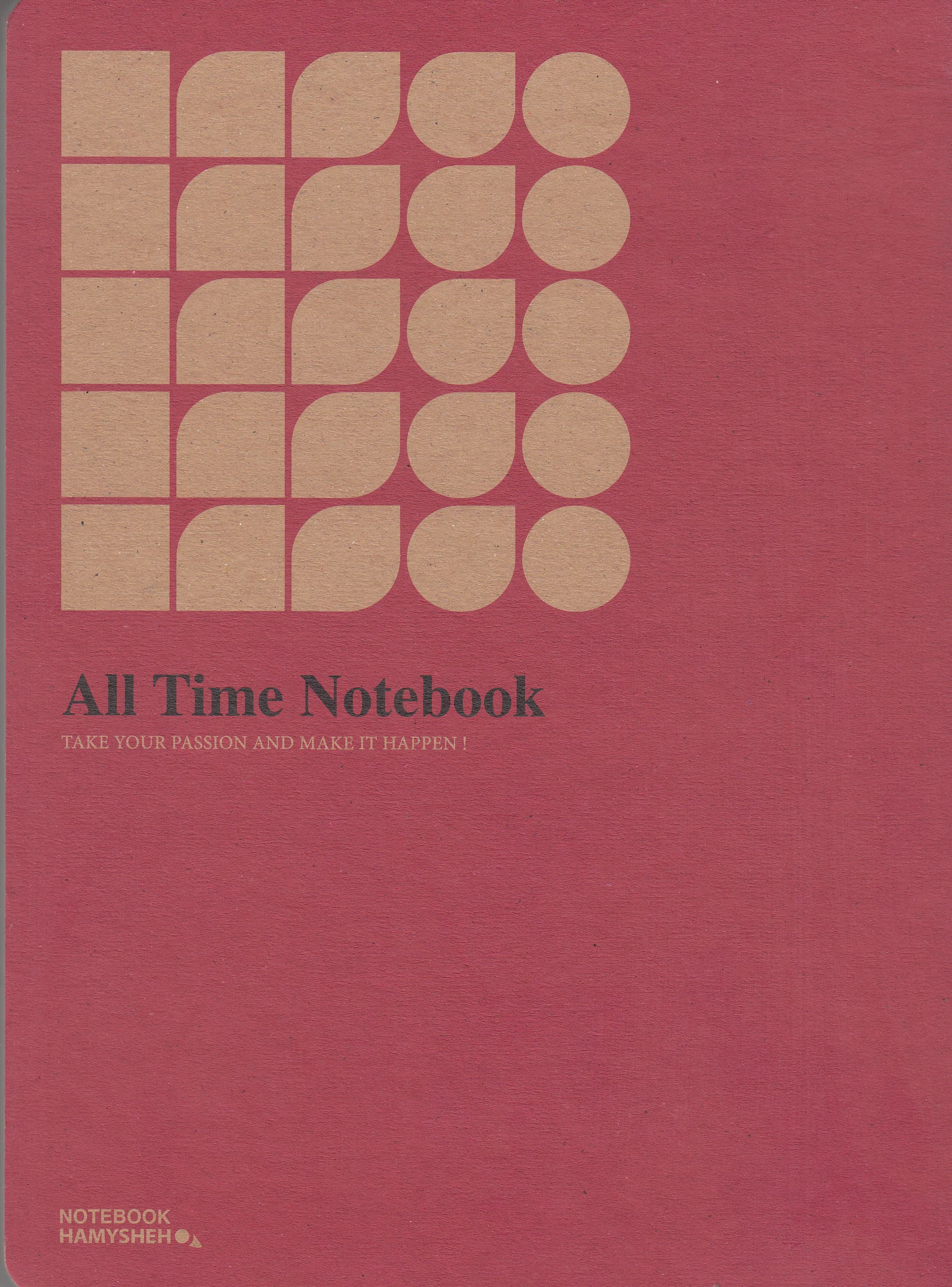 دفتر یادداشت آل تایم ( ترکیبی خط‌دار بی‌خط شطرنجی  ) 840