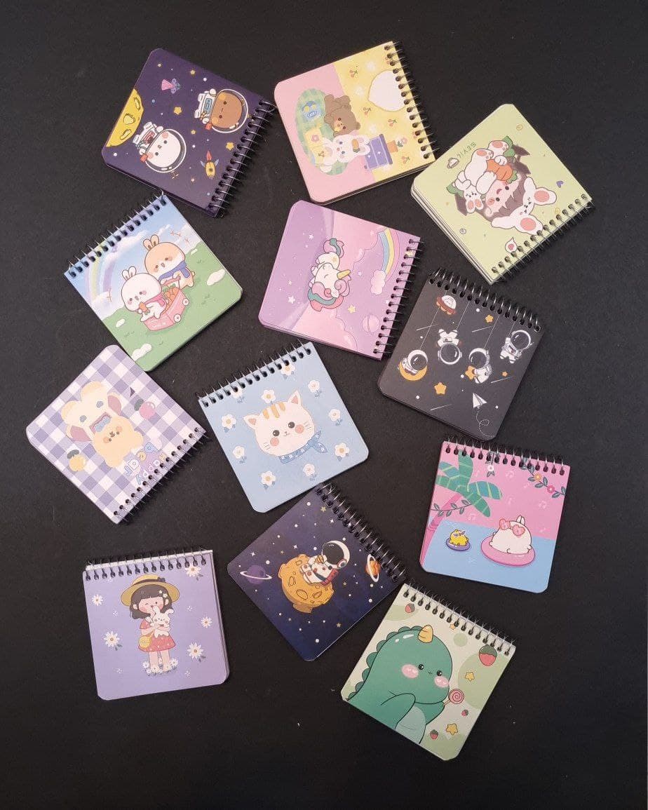 دفترچه یادداشت 10*10 فانتزی کد 220