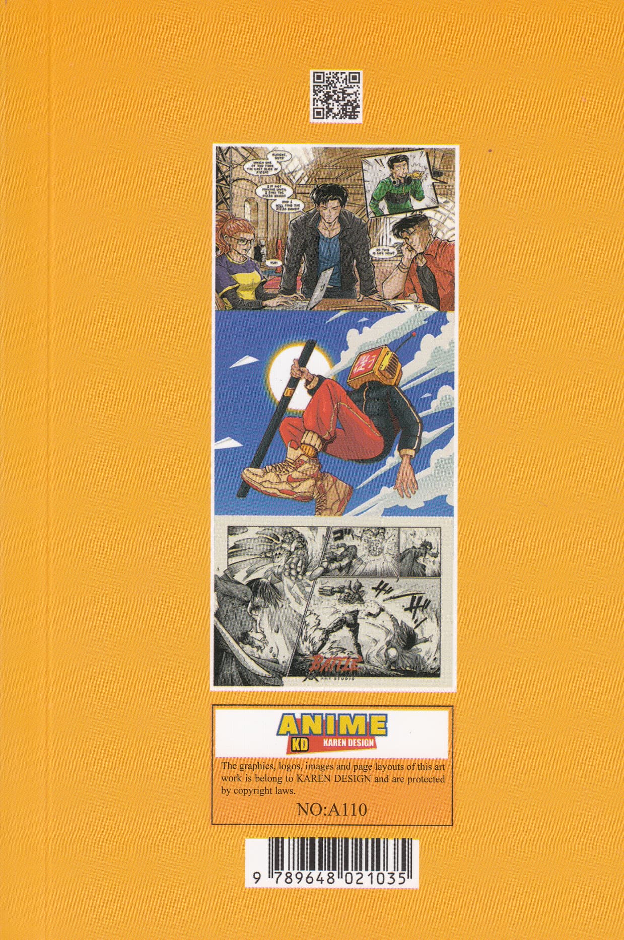 دفترچه یادداشت پالتویی انیمه (کد 035)