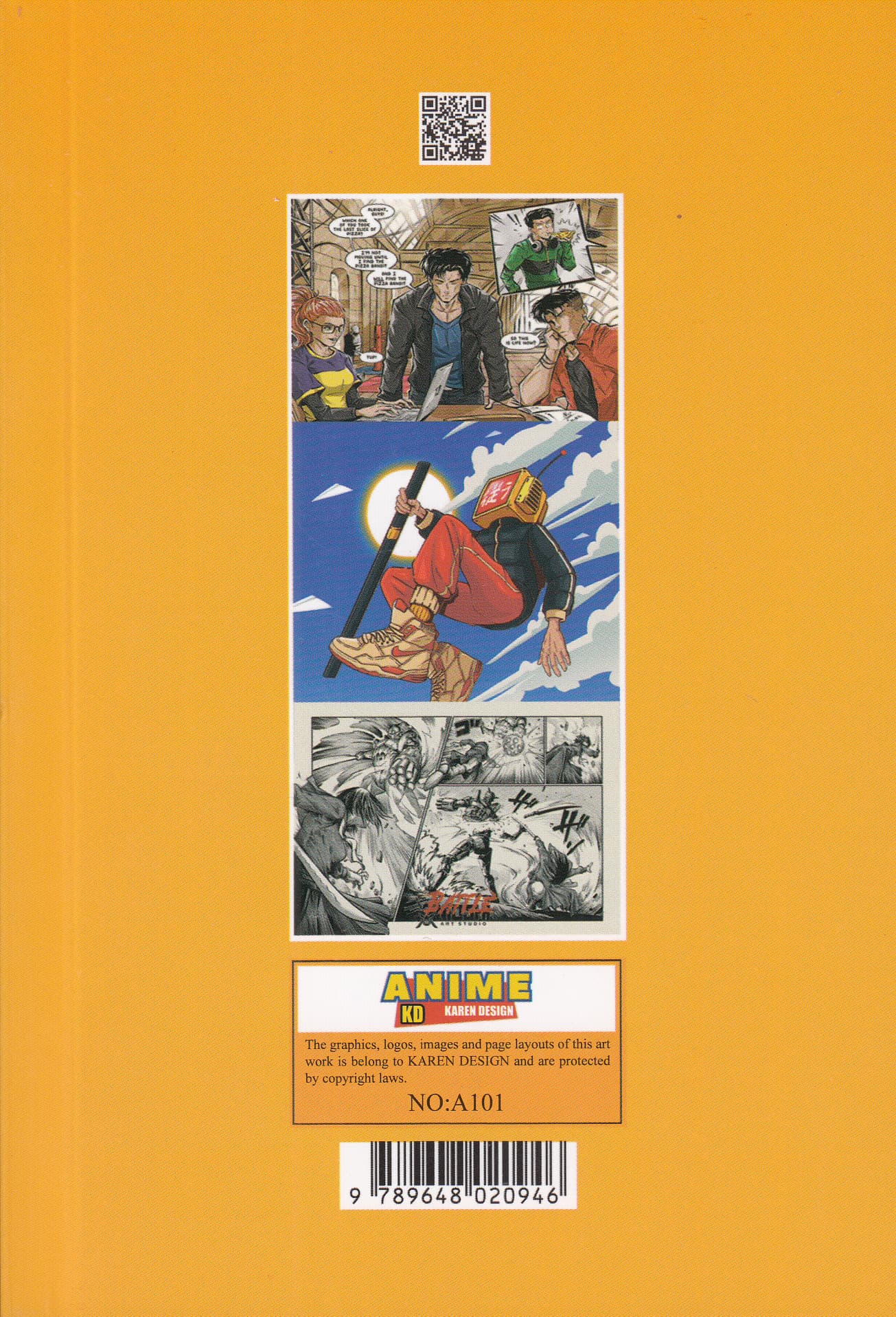 دفترچه یادداشت پالتویی انیمه (کد 946)