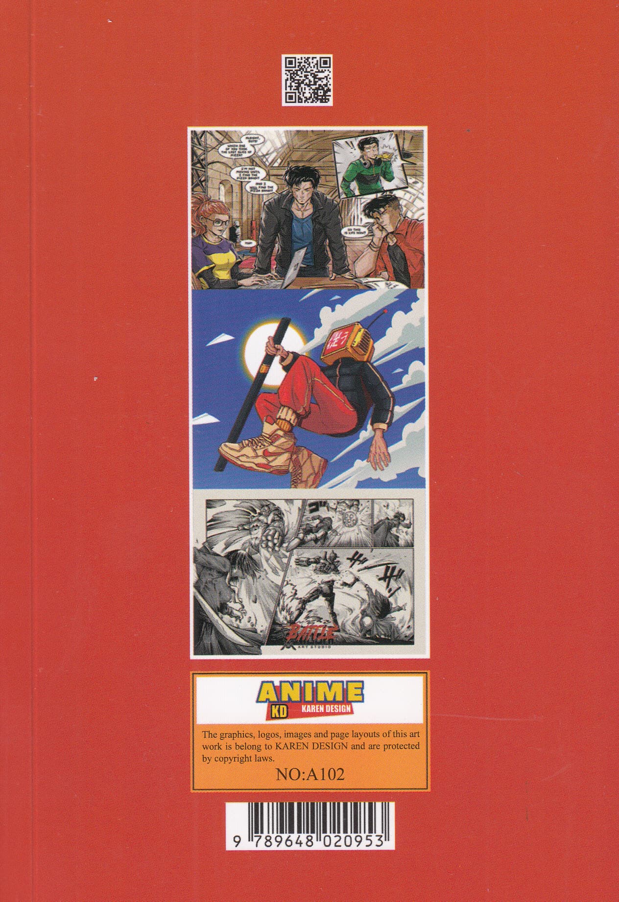 دفترچه یادداشت پالتویی انیمه (کد 953)