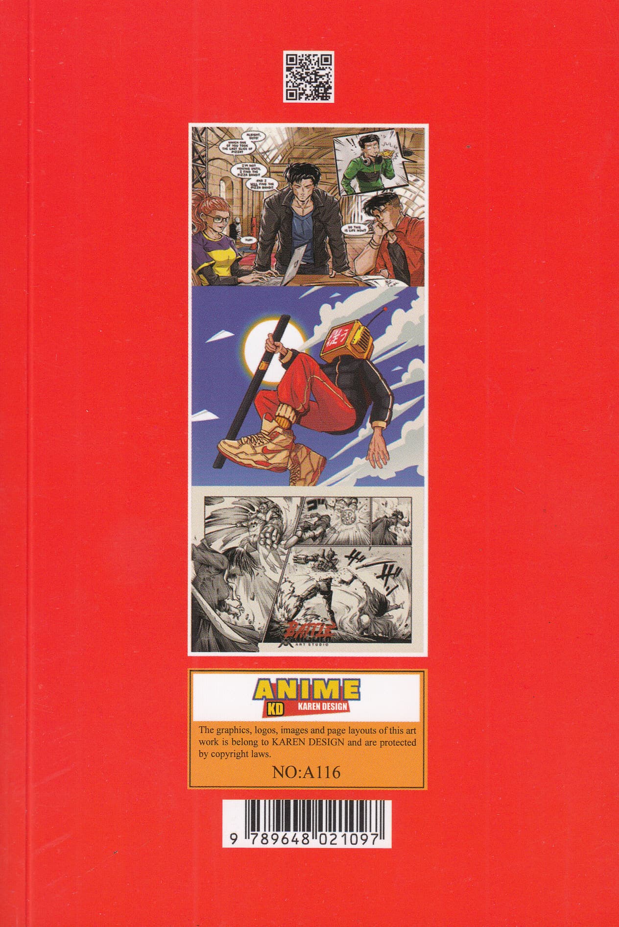 دفترچه یادداشت پالتویی انیمه (کد 097)