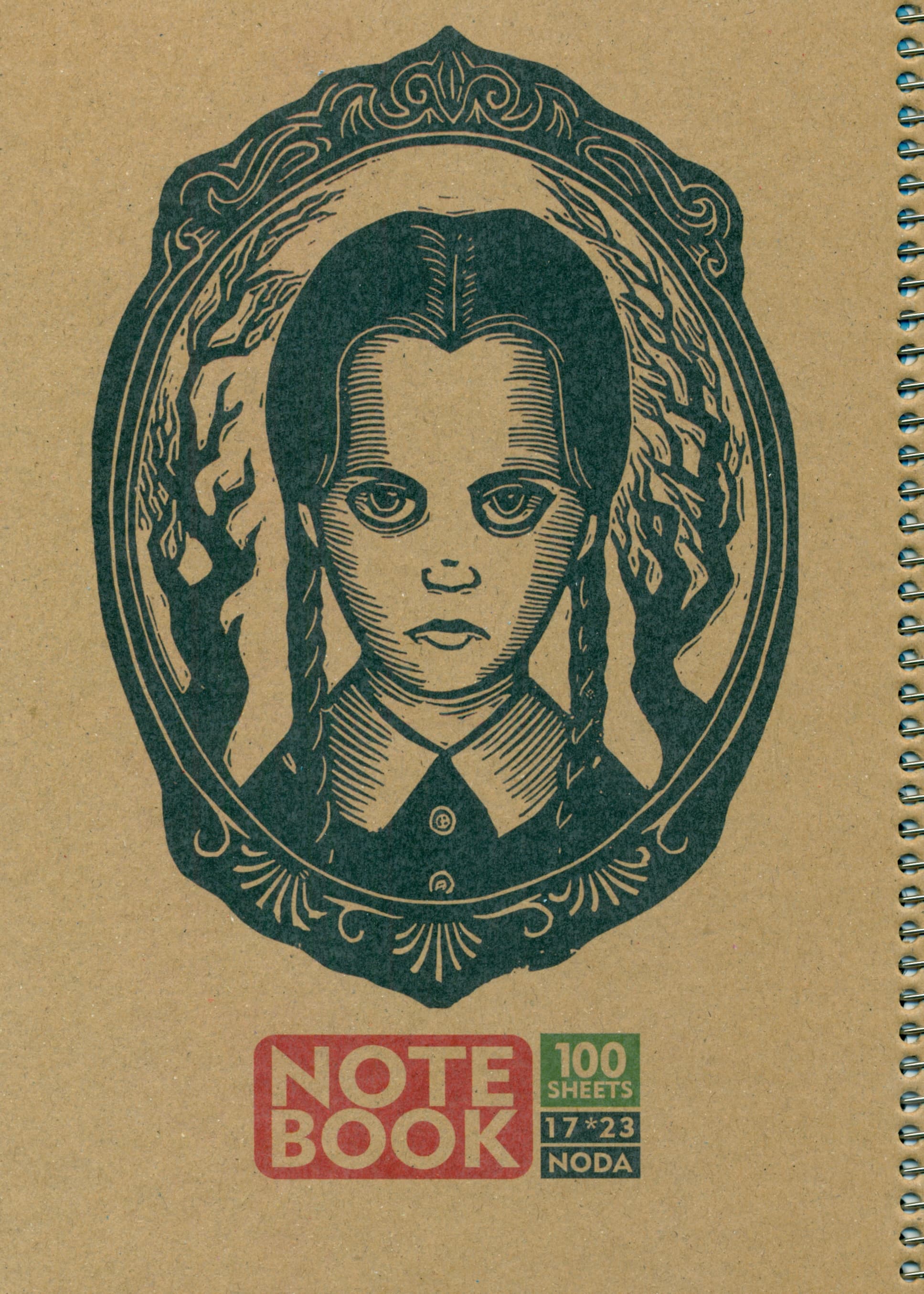 دفتر 100 برگ سیمی وزیری (کد 2224)