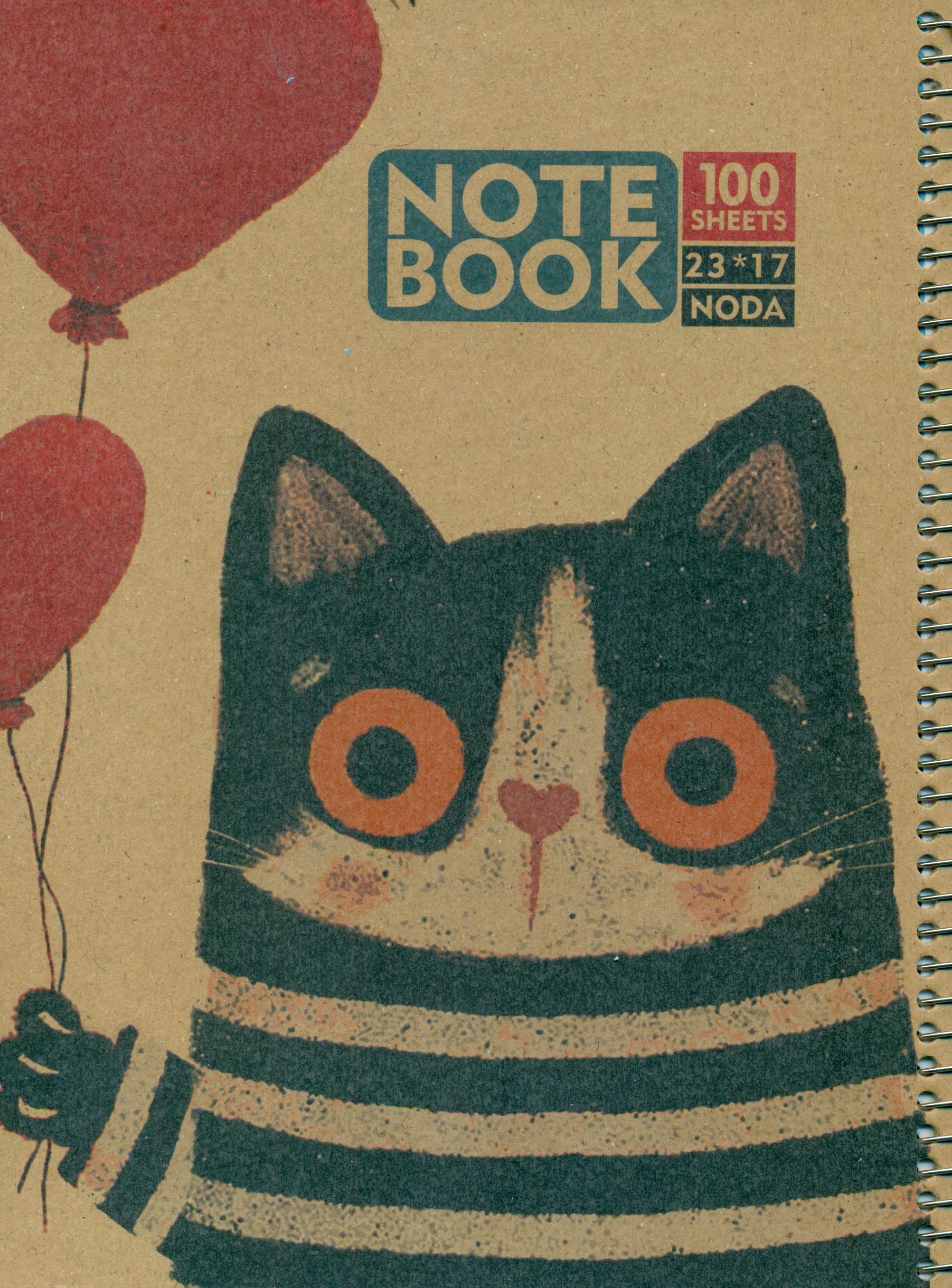 دفتر 100 برگ سیمی وزیری (کد 2225)