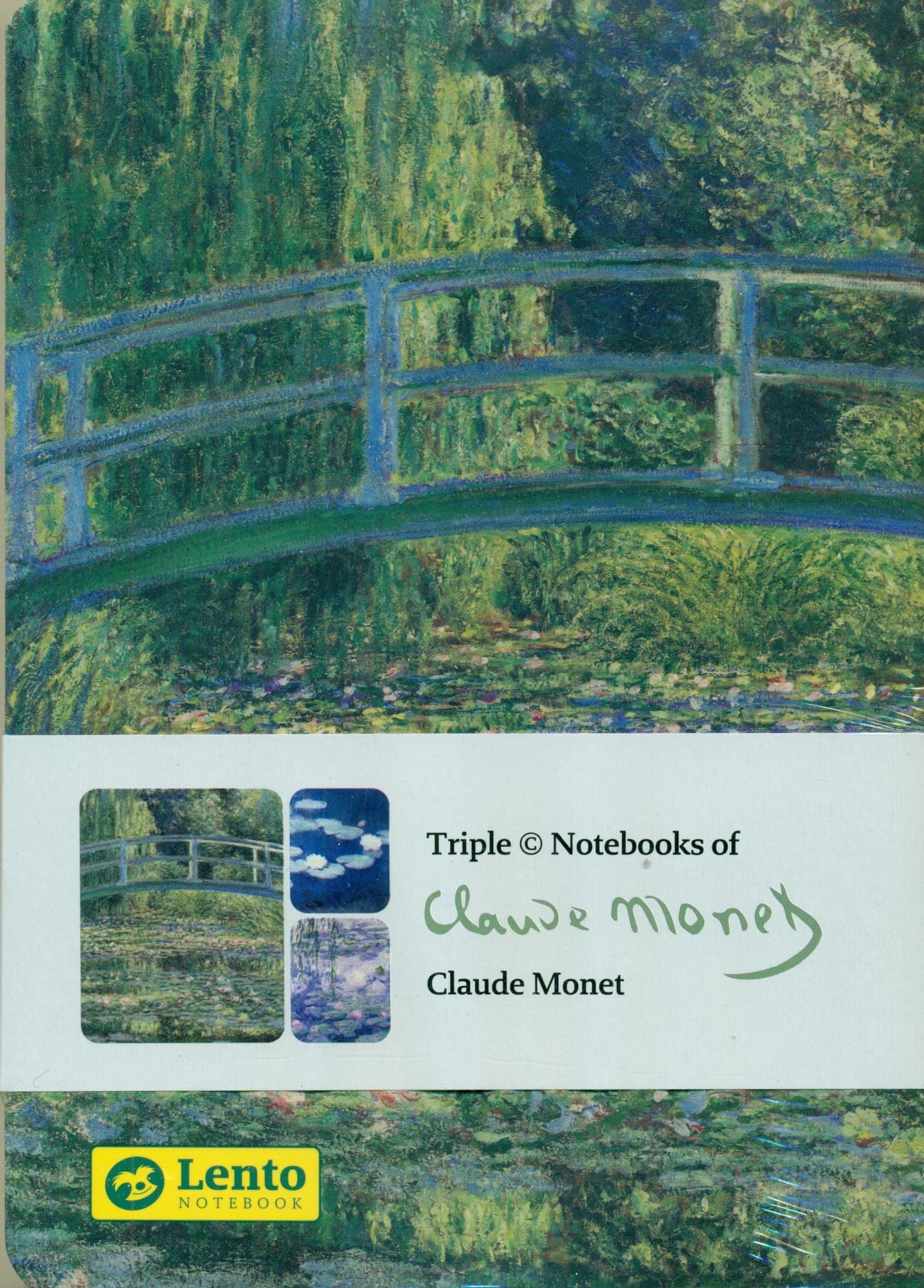 دفتر خط‌دار (3 عددی رقعی) کلود مونه