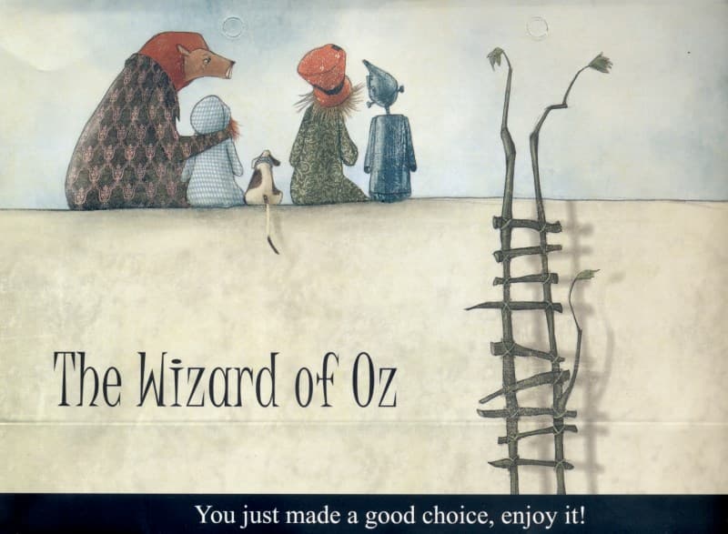 پاکت هدیه کوچک جادوگر شهر از دوستان کد 01