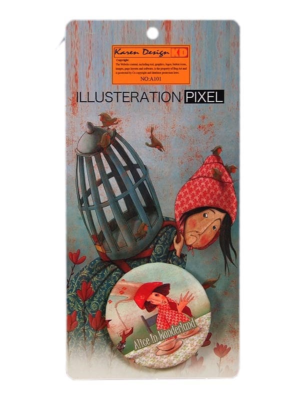 پیکسل آلیس کلاهدوز دیوانه کد 4