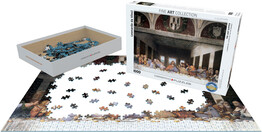 پازل 1000 تکه شام آخر اثر لئوناردو داوینچی (6000-1320) طرح The Last Supper