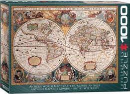 پازل (1000 تکه) نقشه باستانی جهان Orbis geographica world map 6000-1997
