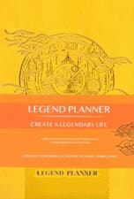 دفتر برنامه ریزی (پلنر لجند LEGEND PLANNER،زرد)