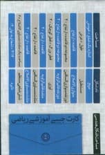 فلش کارت جیبی آموزشی ریاضی (مساحت و محیط اشکال هندسی)،(گلاسه)