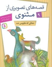 قصه های تصویری از مثنوی 9 (شغالی که طاووس شد)،(گلاسه)