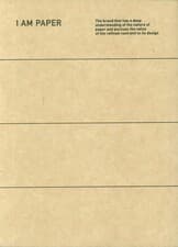 دفتر یادداشت بی‌خط I AM PAPER (گرافت کد 008)