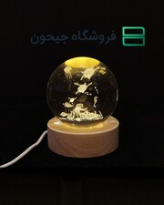 گوی کریستال 6 سانت طرح 16 (لاک‌پشت)