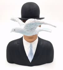 Magritte lhomme au chapeau melon mag04