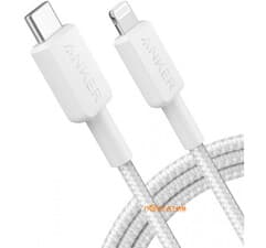 کابل شارژ Anker A81B5G21 lightning (سفید)
